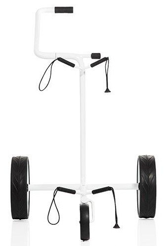 JuStar White 3-Wheeled handwagen, glanzend wit