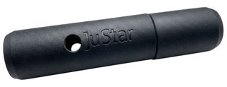 JuStar reserveonderdeel rubberen trolleyhandgreep voor elektrische trolleys JuStar Titan Classic en JuStar Carbon Light, zwart