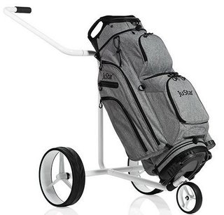 JuStar Player 9" cart bag, grijs