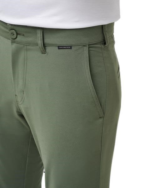 Travis Mathew Open To Close Tech Chino heren broek, thyme