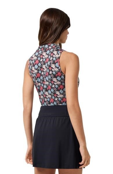 Travis Mathew Course Time dames polo, zwart