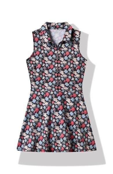 Travis Mathew Featherweight Course Time dames jurk, zwart