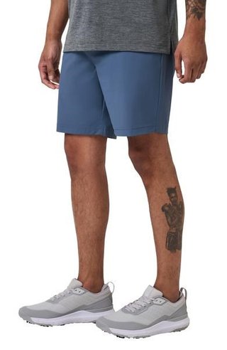 Travis Mathew Hero Hour heren shorts, bering sea