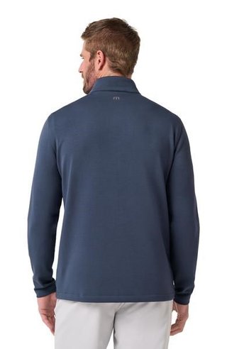 Travis Mathew Point of Sail Full-Zip heren jack, mood indigo