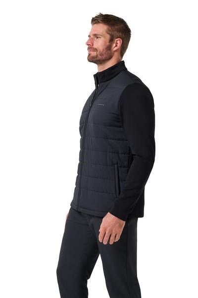Travis Mathew Point of Sail Full-Zip heren jack, zwart