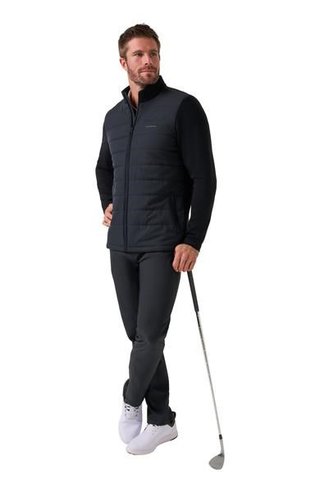 Travis Mathew Point of Sail Full-Zip heren jack, zwart