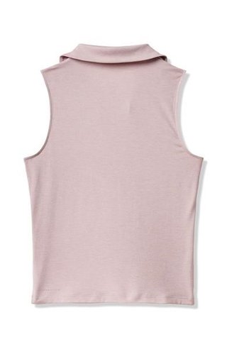 Travis Mathew Skyloft Light Sleeveless dames polo, heather violet ice