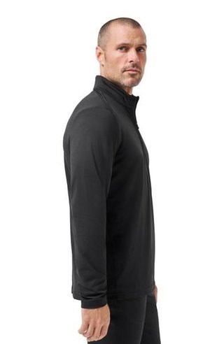 Travis Mathew Heater Pro 1/4Zip heren sweater, zwart
