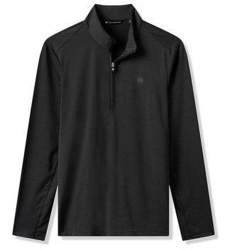 Travis Mathew Heater Pro 1/4Zip heren sweater, zwart