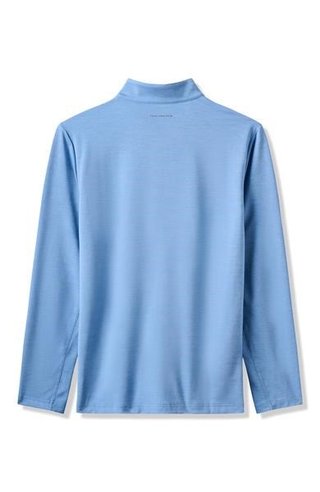 Travis Mathew Heater Pro 1/4Zip heren sweater, pacific coast