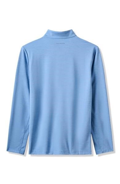 Travis Mathew Heater Pro 1/4Zip heren sweater, pacific coast