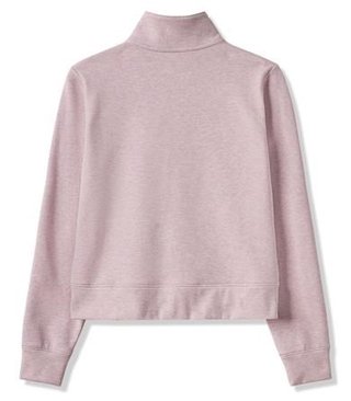 Travis Mathew Cloud Fleece Half-Zip dames sweatshirt, heather violet ice