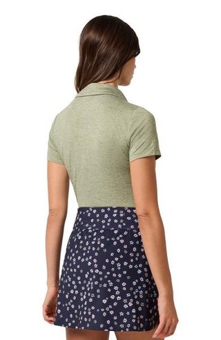 Travis Mathew Skyloft Light dames polo, heather oil green