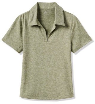 Travis Mathew Skyloft Light dames polo, heather oil green
