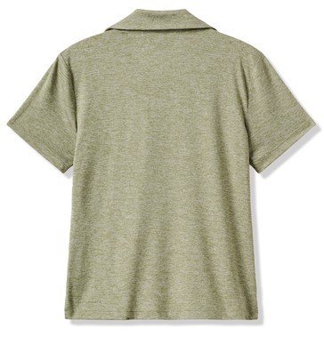Travis Mathew Skyloft Light dames polo, heather oil green