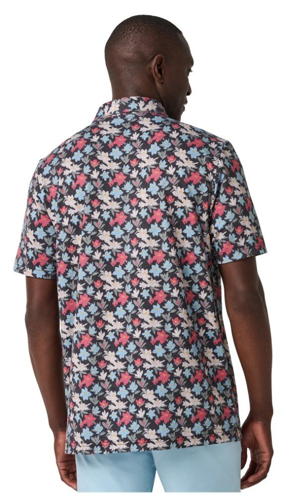 Travis Mathew Featherweight Fairway Fit heren polo, zwart