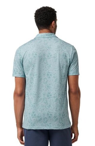Travis Mathew Featherweight Paradise heren polo, forget me not