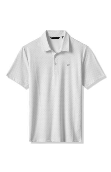 Travis Mathew Featherweight Salt Breeze heren polo, wit