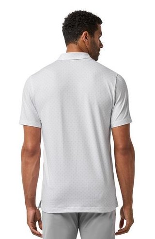 Travis Mathew Featherweight Salt Breeze heren polo, wit