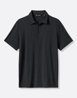 Travis Mathew The Heater heren polo, zwart