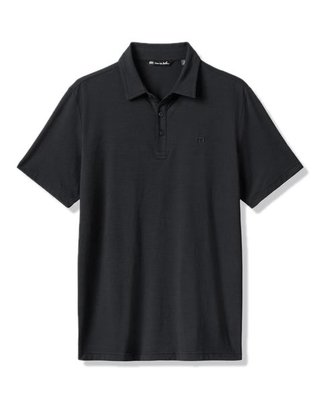 Travis Mathew The Heater heren polo, zwart