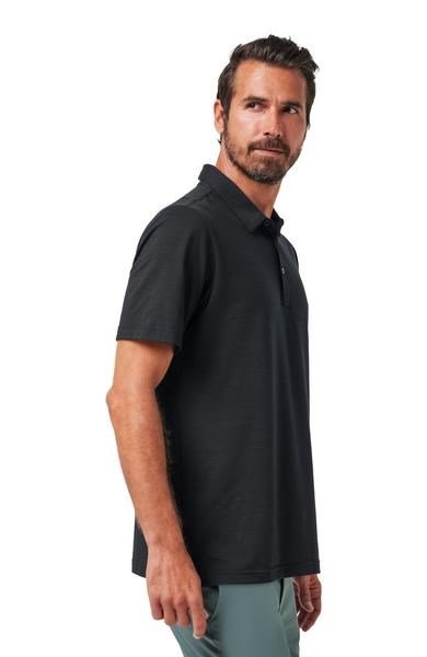 Travis Mathew The Heater heren polo, zwart