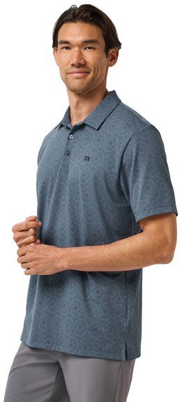 Travis Mathew Free Passage heren polo, bering sea