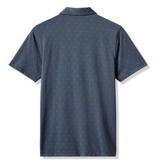 Travis Mathew Performance Jersey Wave heren polo, bering sea