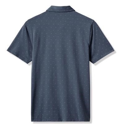 Travis Mathew Performance Jersey Wave heren polo, bering sea