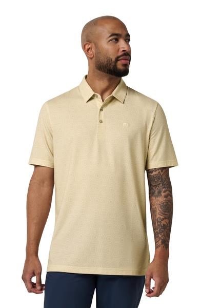 Travis Mathew Featherweight Views heren polo, pear sorbet