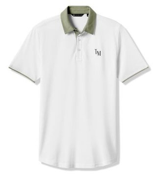 Travis Mathew AB Energy heren polo, wit
