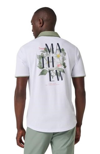 Travis Mathew AB Energy heren polo, wit