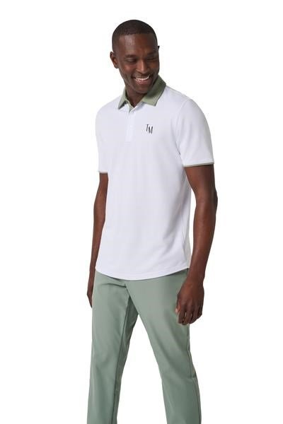 Travis Mathew AB Energy heren polo, wit