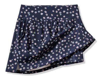 Travis Mathew Moveknit Game Set Match dames skort, navy blazer multi