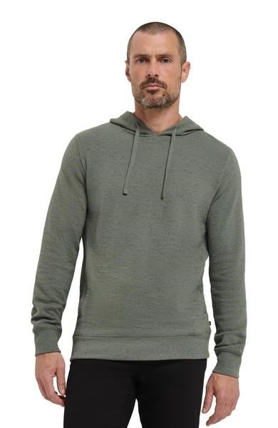Travis Mathew Cloud Wafle heren sweater, dark olive