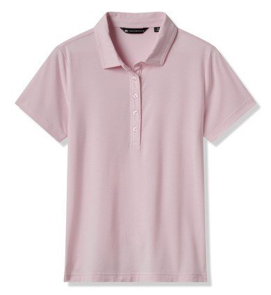 Travis Mathew Heater dames polo, lilac snow