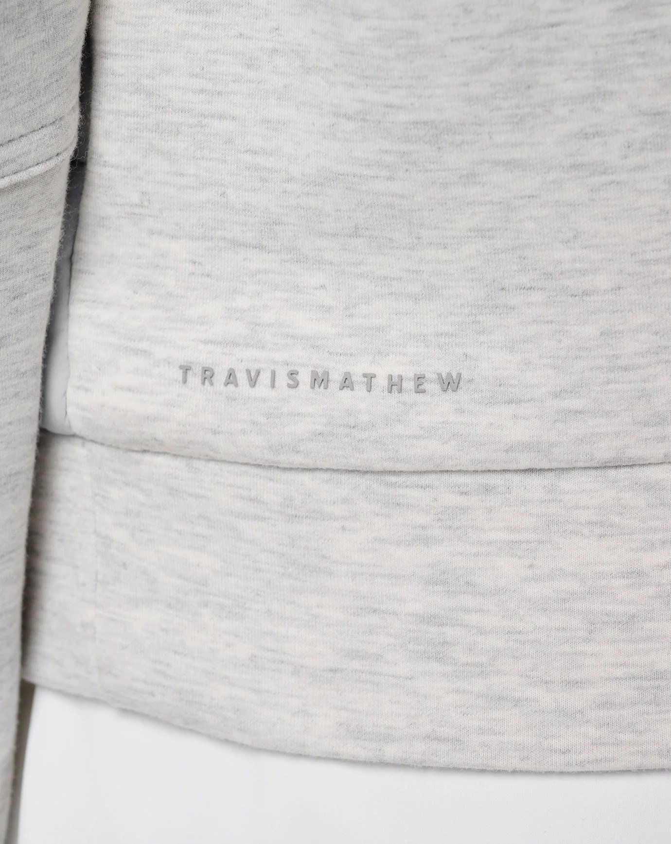Travis Mathew Skyloft Soft Espresso Martini dames jack, heather light grey