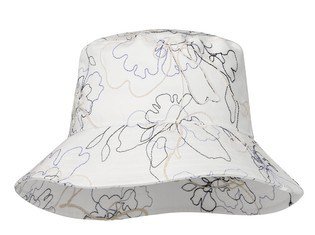 Travis Mathew Island Sol dames hoed, white denim multi