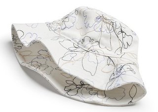 Travis Mathew Island Sol dames hoed, white denim multi