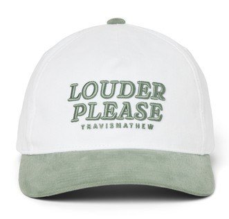 Travis Mathew Louder Please heren pet, wit