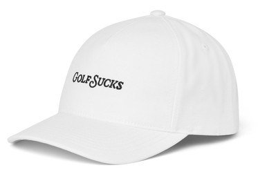 Travis Mathew Golf Sucks heren pet, wit