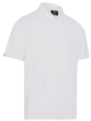 Callaway Premium Solid Cooling heren polo, bright white