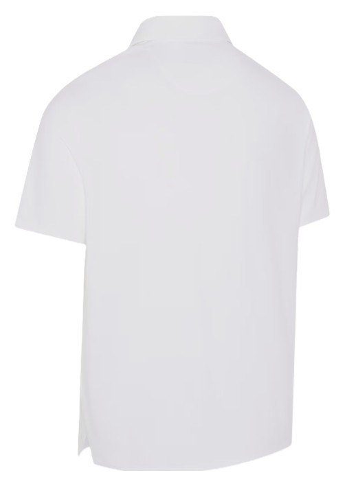Callaway Premium Solid Cooling heren polo, bright white