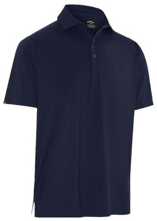 Callaway Premium Solid Cooling heren polo, peacoat