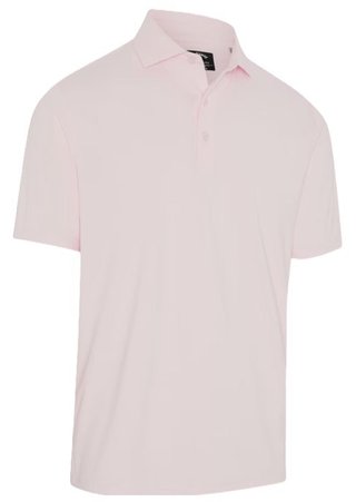 Callaway Premium Solid Cooling heren polo, cherry blossom