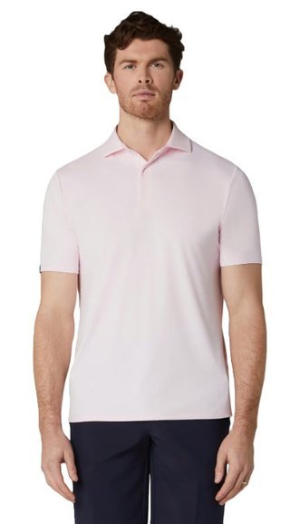 Callaway Premium Solid Cooling heren polo, cherry blossom