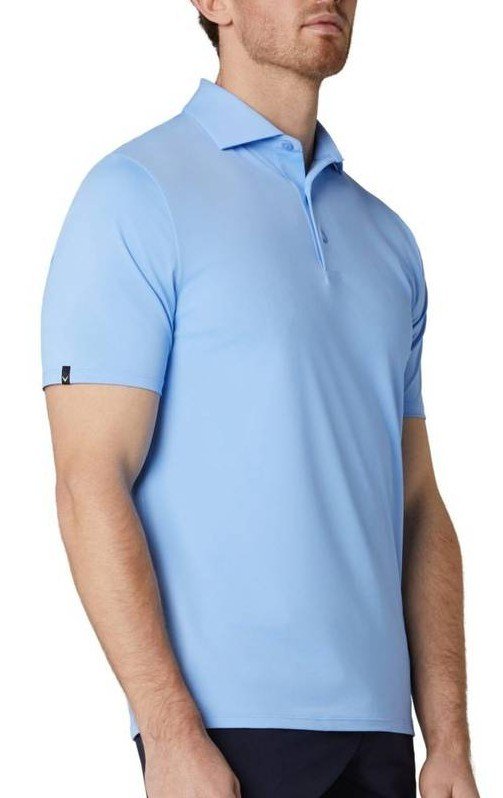 Callaway Premium Solid Cooling heren polo, vista blue