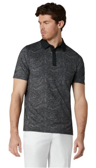 Callaway Hex Marble heren polo, caviar