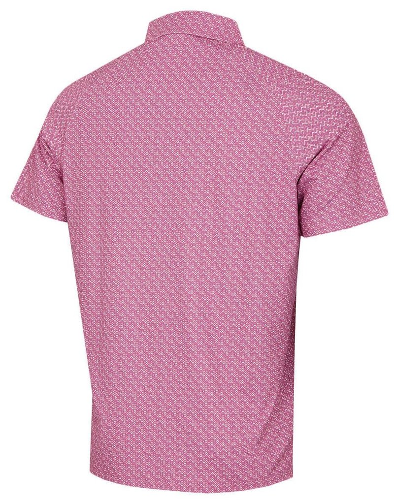 Callaway Timeless Chev heren polo, rose boquet