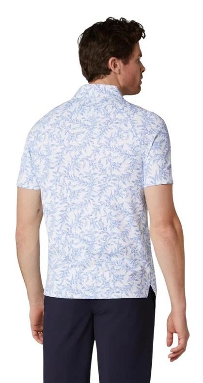 Callaway Chev Botanical heren polo, vista blue